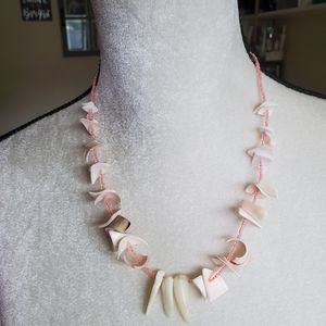 Necklace made of Sea shells